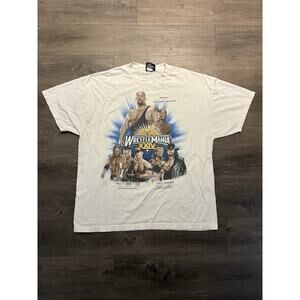 WRESTLEMANIA 24 Floyd Mayweather Big Show Vintage Shirt 2X MEN 2008 WWE XXIV